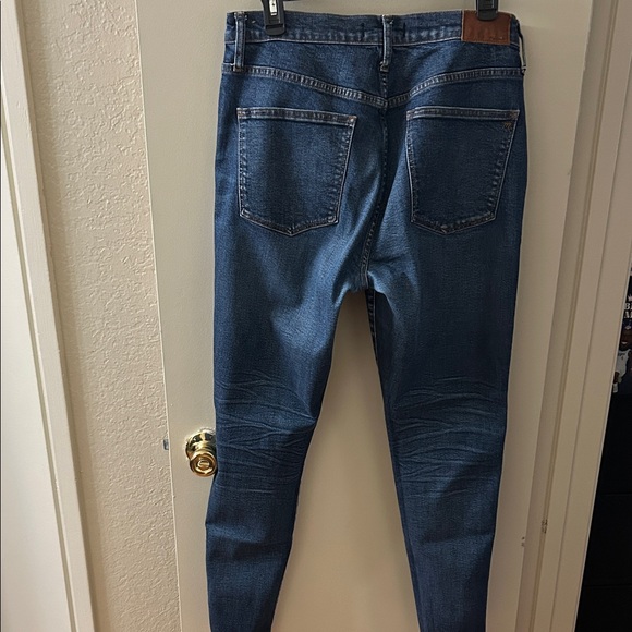 Madewell Dark Blue Skinny Jeans - Picture 6 of 8